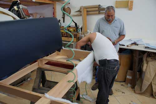 About Us furniture upholstery in Los Angeles by Manny Lopez
